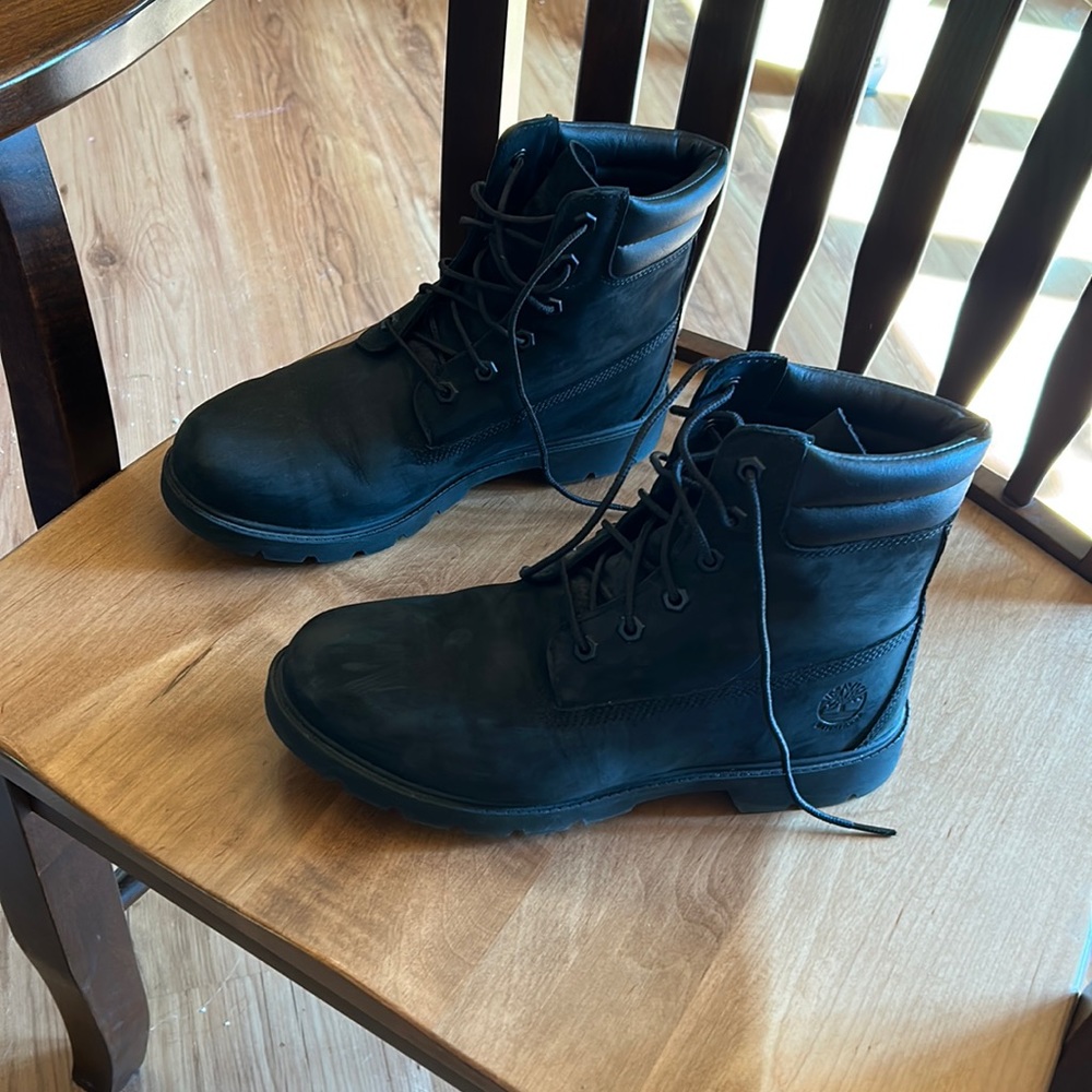 Timberland black boots